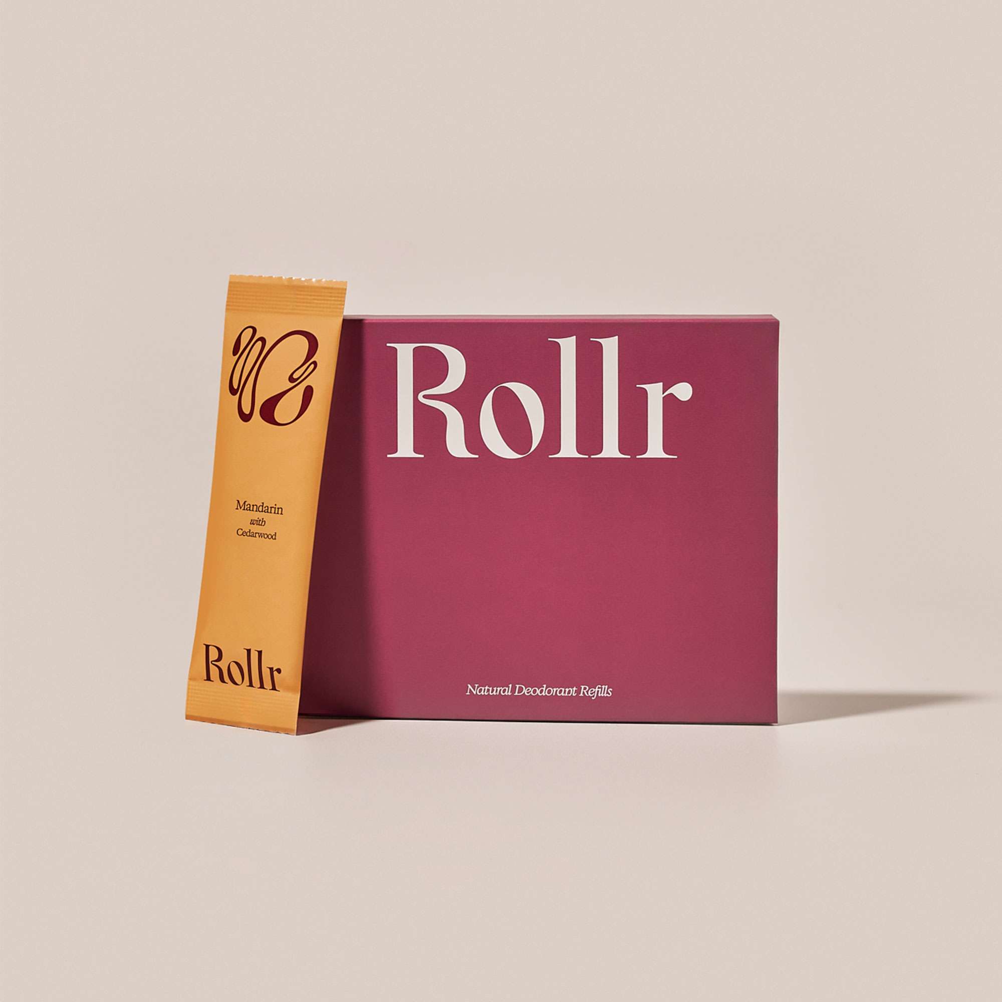 Refill – Deodorant – Mandarin & Cedarwood – Rollr - Bilde 2